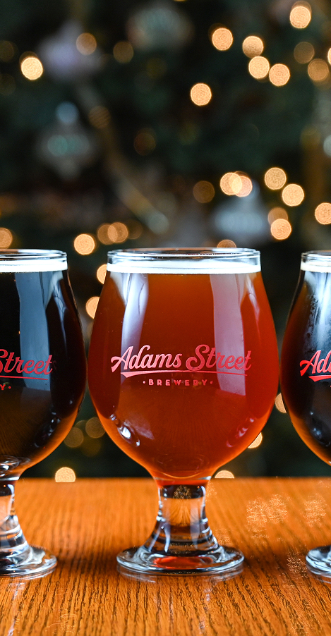 Adams Street Beer Glasses